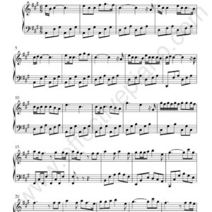 Die With A Smile sheet music
