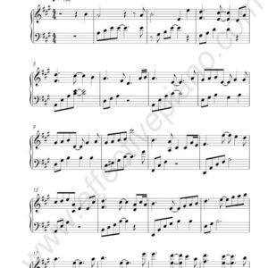 In the Morning Light sheet music